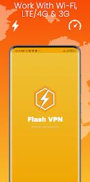 Flash VPN Unlimited Fast Proxy Capture d'écran 2