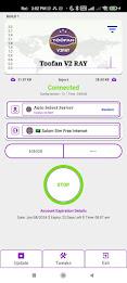 TOOFAN V2 RAY VPN Captura de tela 2