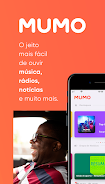 Mumo: música, rádio e notícias Ảnh chụp màn hình 0