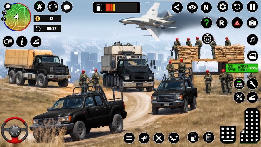 Army Truck Game: Driving Games Ảnh chụp màn hình 2