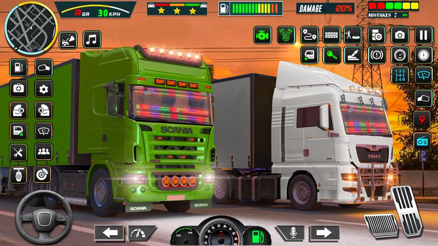 City Cargo Truck Game 3D 螢幕截圖 3