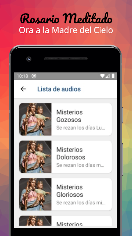 Santo Rosario Catolico: Audio应用截图第2张