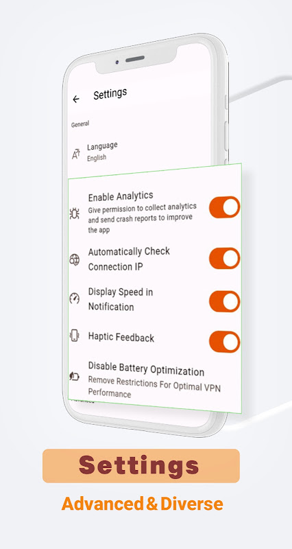 V7 Pro VPN - Fast V2ray 스크린샷 0