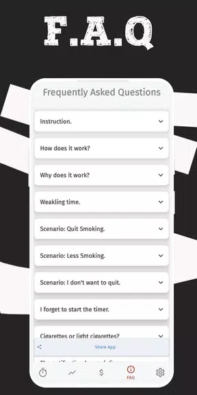 SWay: Quit/Less Smoking Slowly Capture d'écran 2