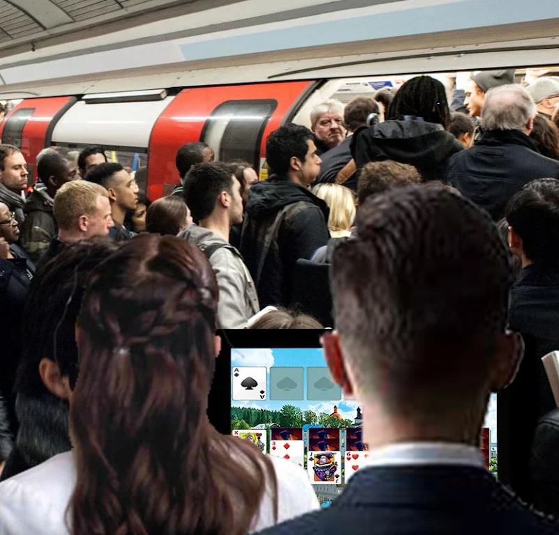 Russian Solitaire..Косынка Фото Квест Captura de tela 2