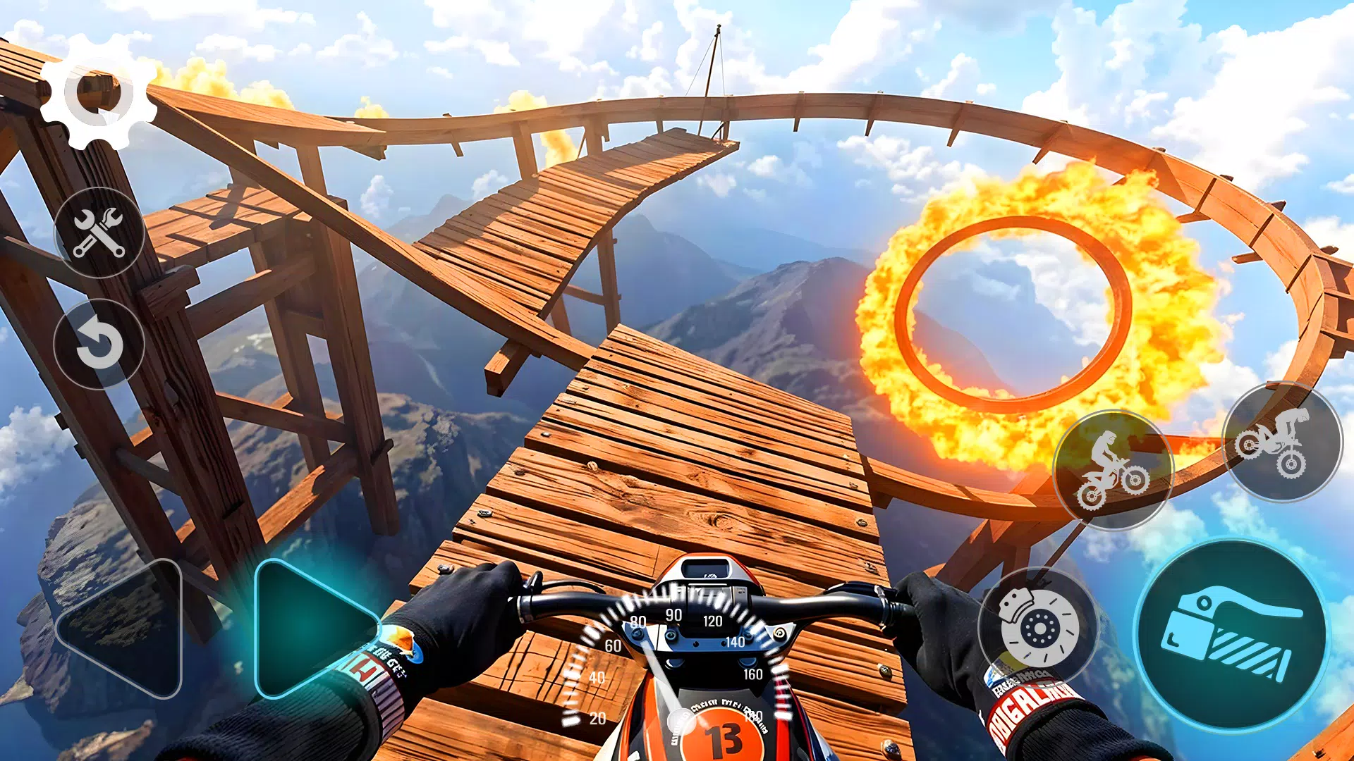 Stunt Bike Racing Challenge 3D 螢幕截圖 0