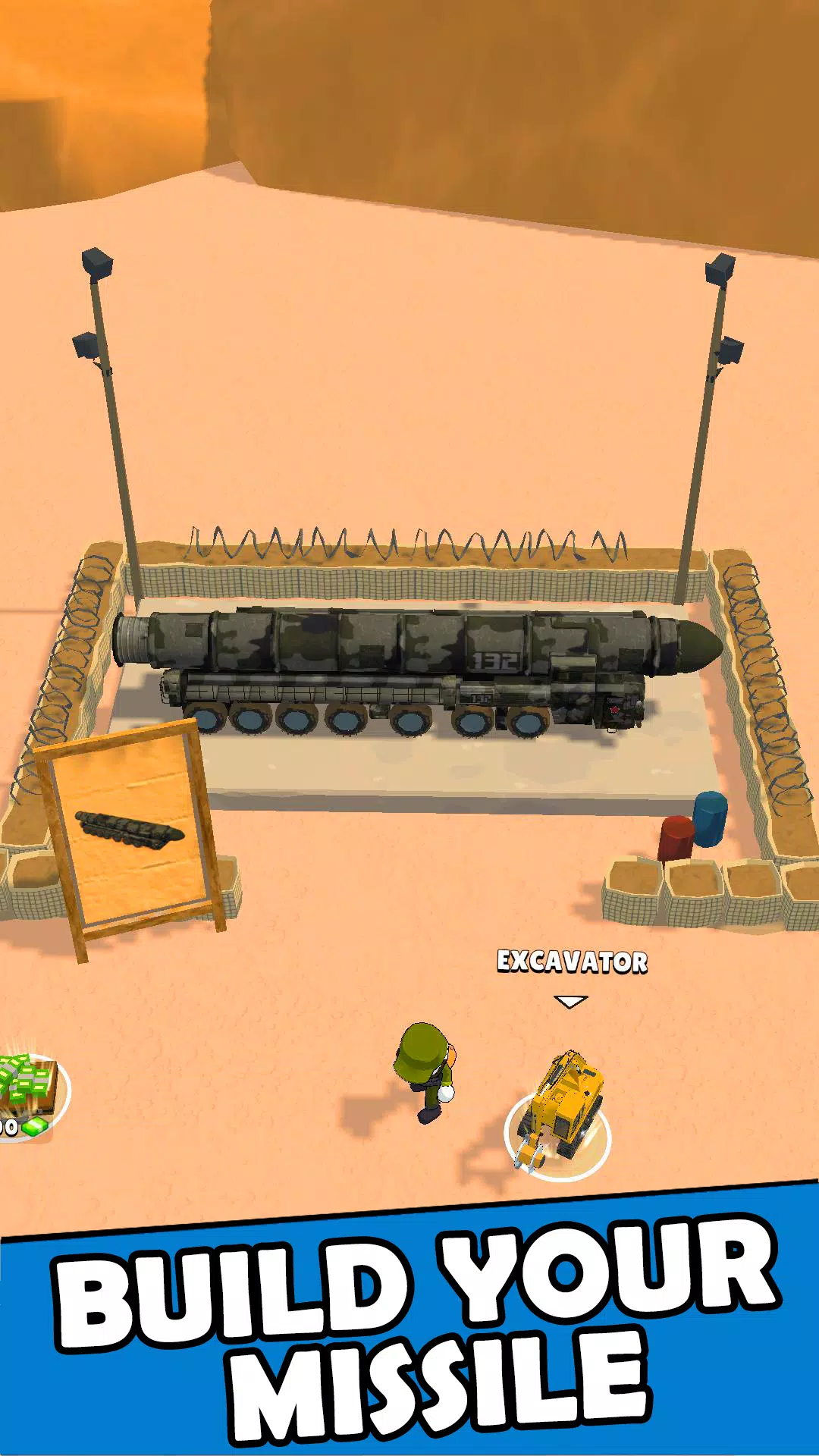 Missiles Base: Tycoon Game 螢幕截圖 0