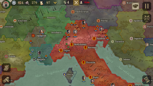 Great Conqueror Rome War Game Schermafbeelding 2