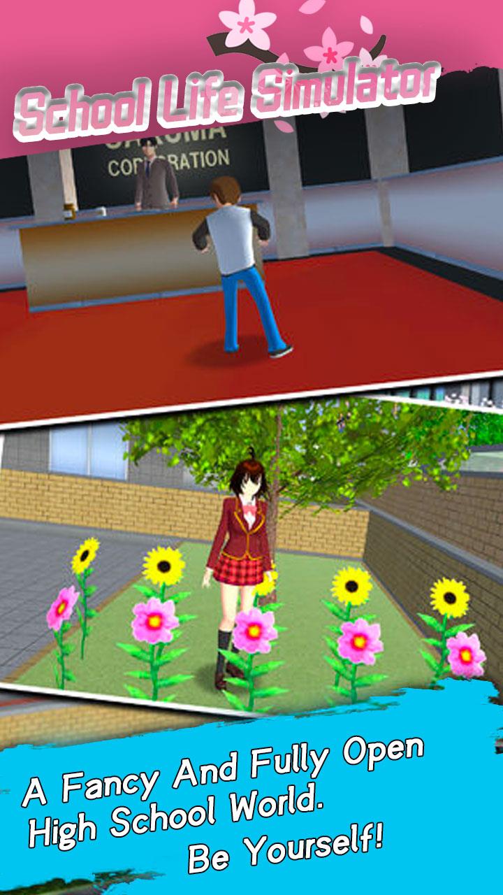 School Life Simulator 스크린샷 2