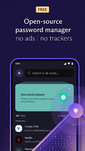 Proton Pass: Password Manager Tangkapan skrin 0