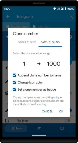 App Cloner Mod Apk für Android