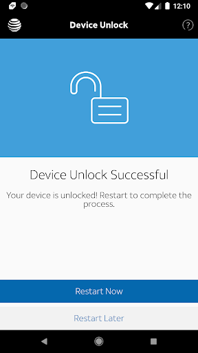 AT&T Device Unlock ဖန်သားပြင်ဓာတ်ပုံ 1