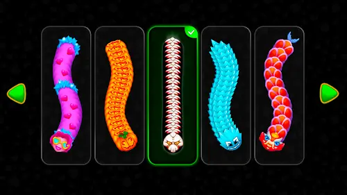 Worms Zone .io - Hungry Snake Ảnh chụp màn hình 1