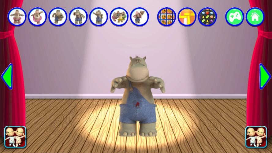 Talking Hippo Rock Screenshot 2