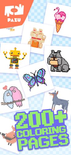 Pixel Coloring Games For Kids 螢幕截圖 3