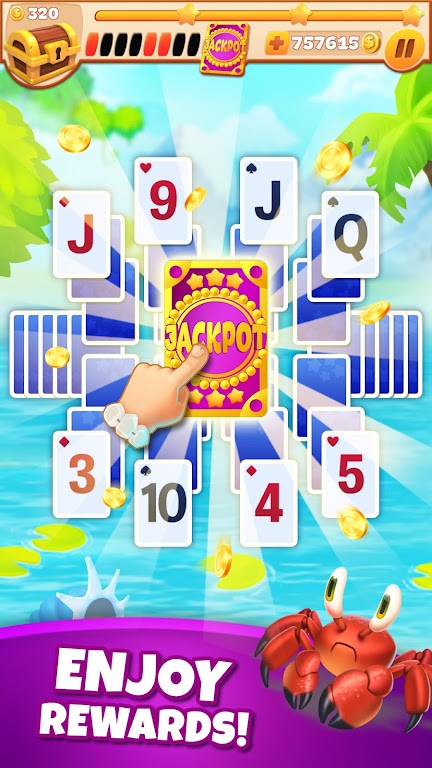 Solitaire Tarot: Fun Card Patience & Travelling Screenshot 2