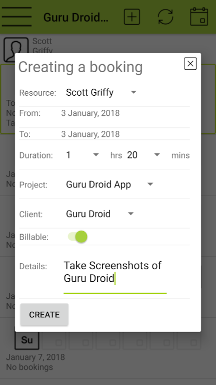 Guru Droid 螢幕截圖 2