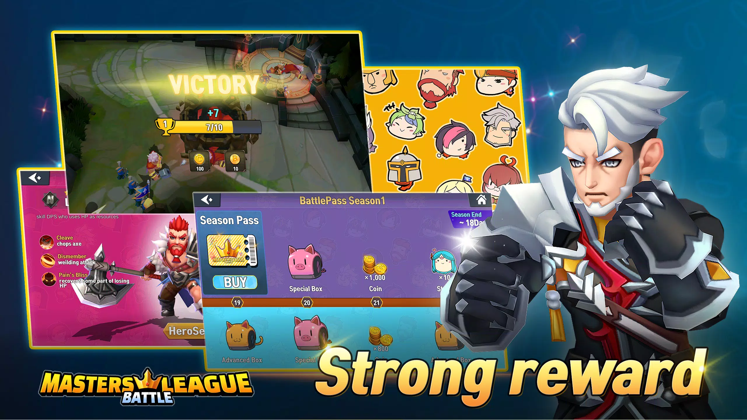 Moba League:PvP Trainer Скриншот 1
