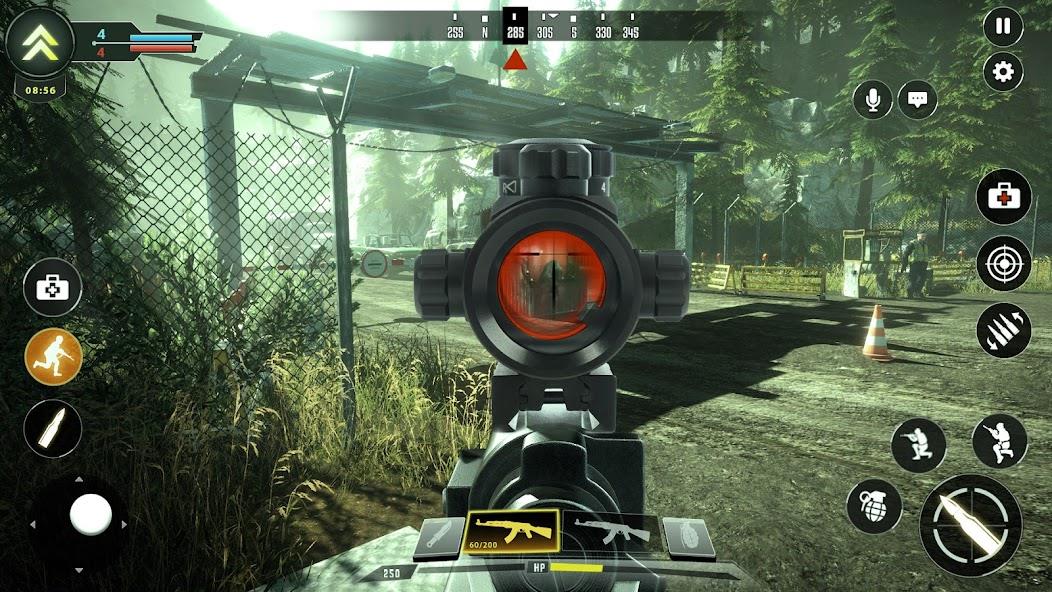 Sniper Game: Shooting Gun Game Mod Tangkapan skrin 3