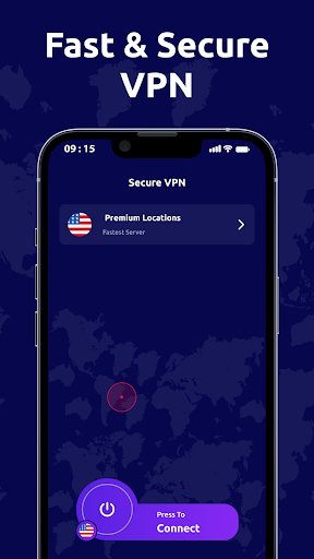 VI VPN - Fast & Secure VPN Tangkapan skrin 1
