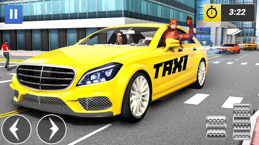 Superhero Car Games Taxi Games স্ক্রিনশট 0