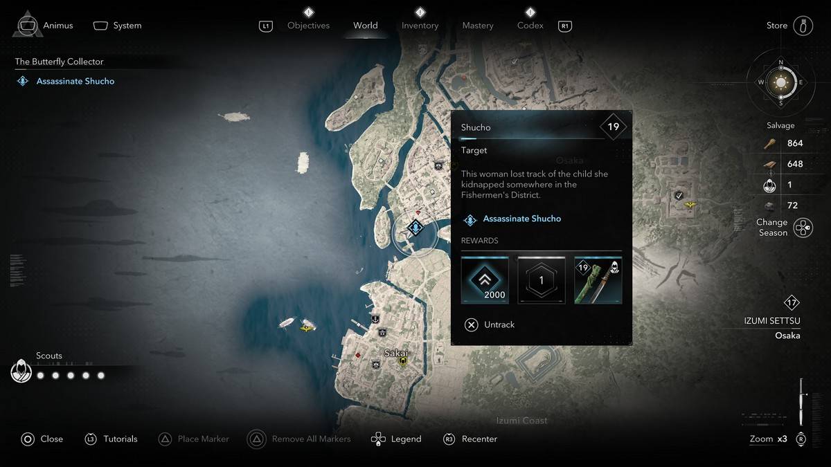 How and Where to Find All Butterfly Collector Members in Assassin's Creed Shadows Shucho