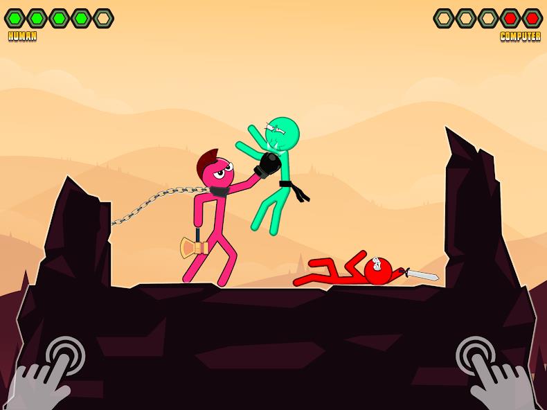 Stickman Boxing Death Punch Mod Tangkapan skrin 0