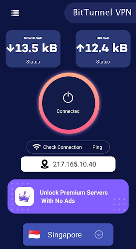 BitTunnel VPN –Secure Internet 螢幕截圖 2