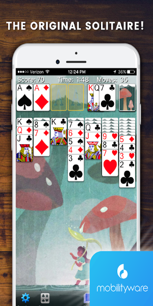 Solitaire - Classic Card Game Скриншот 3