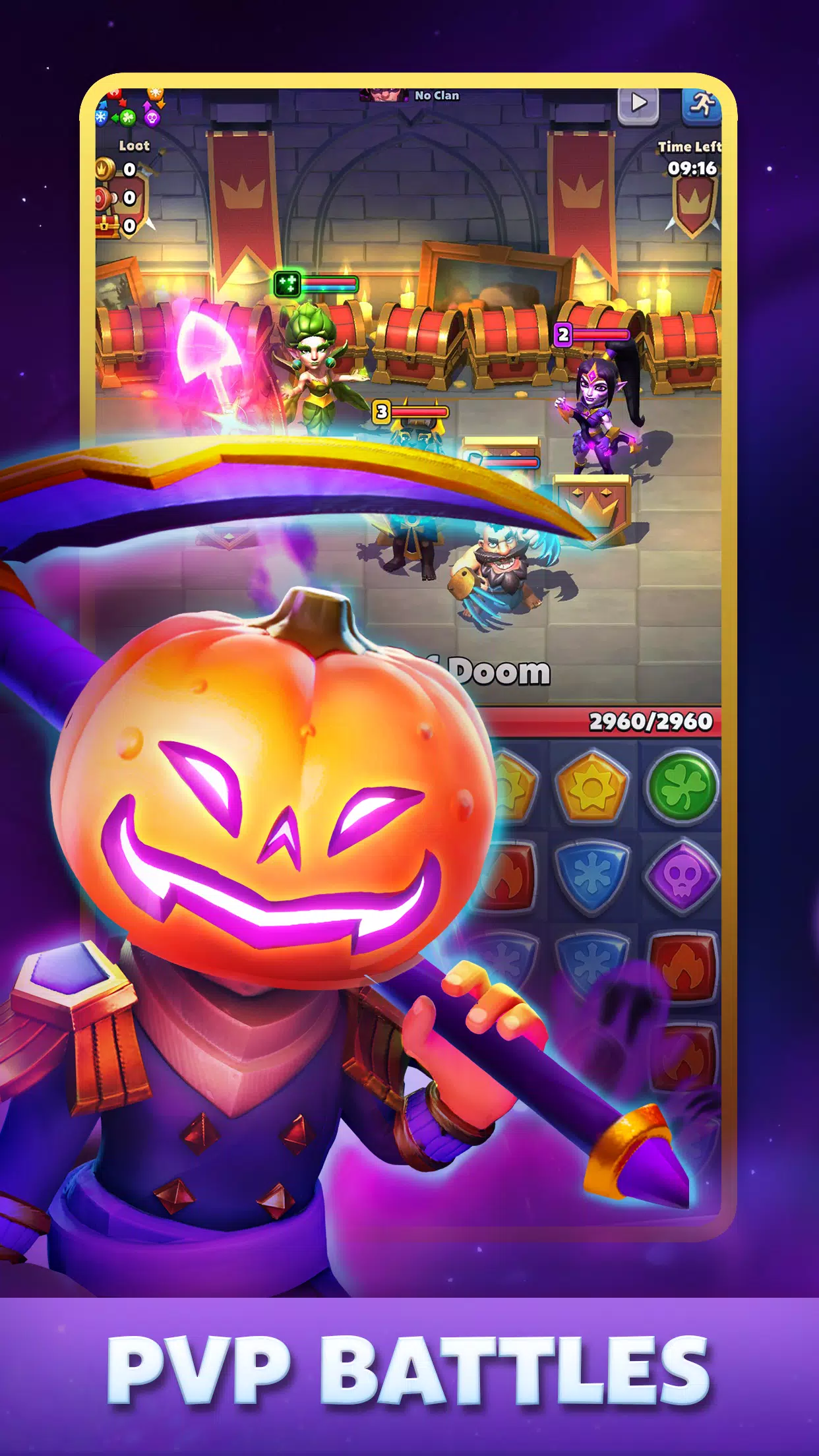 Puzzle Breakers: Match 3 RPG Captura de pantalla 0