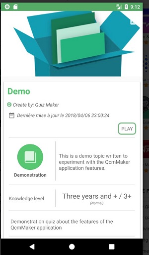 Quiz Maker (Create Quiz /Test) Скриншот 1