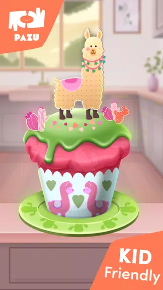 Juegos de cocina de cupcake Captura de pantalla 2