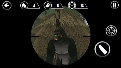 Gorilla Hunter: Hunting games Скриншот 3