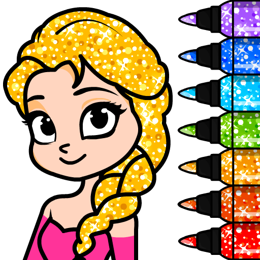 Libro de colorear princesa