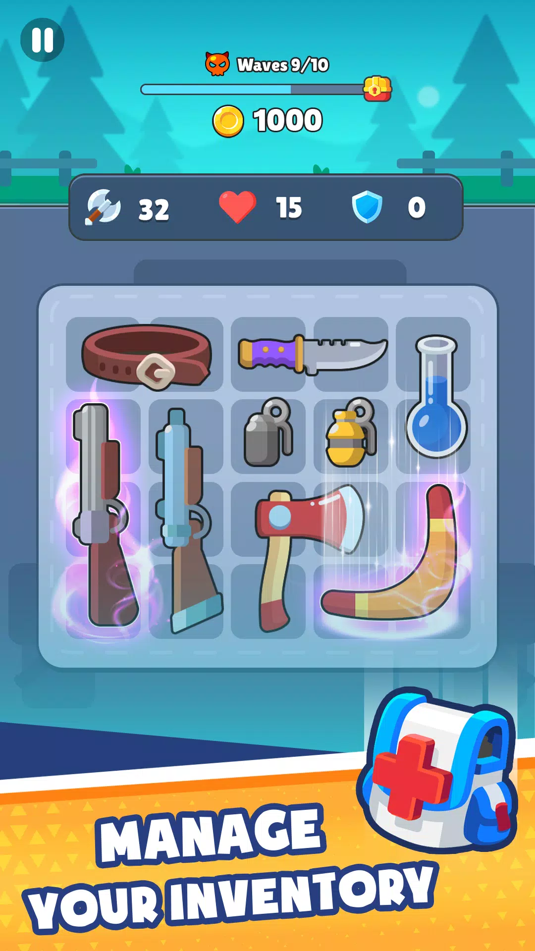 Backpack Hero 螢幕截圖 0