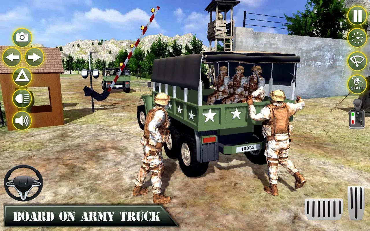 US Army Truck Sim Vehicles Ekran Görüntüsü 2