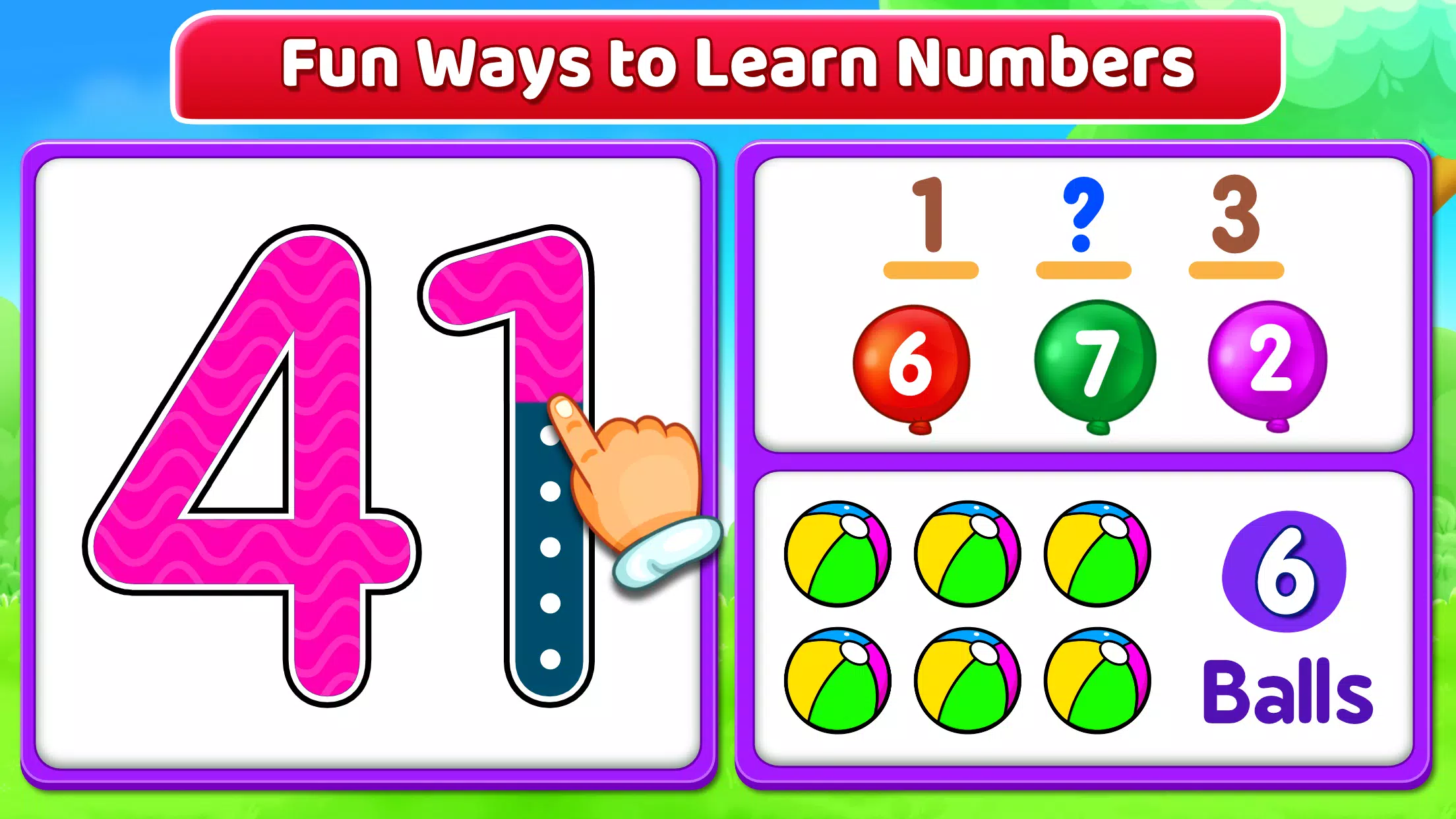 123 Numbers - Count & Tracing Screenshot 1