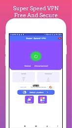VPN: Super Speed VPN Screenshot 0