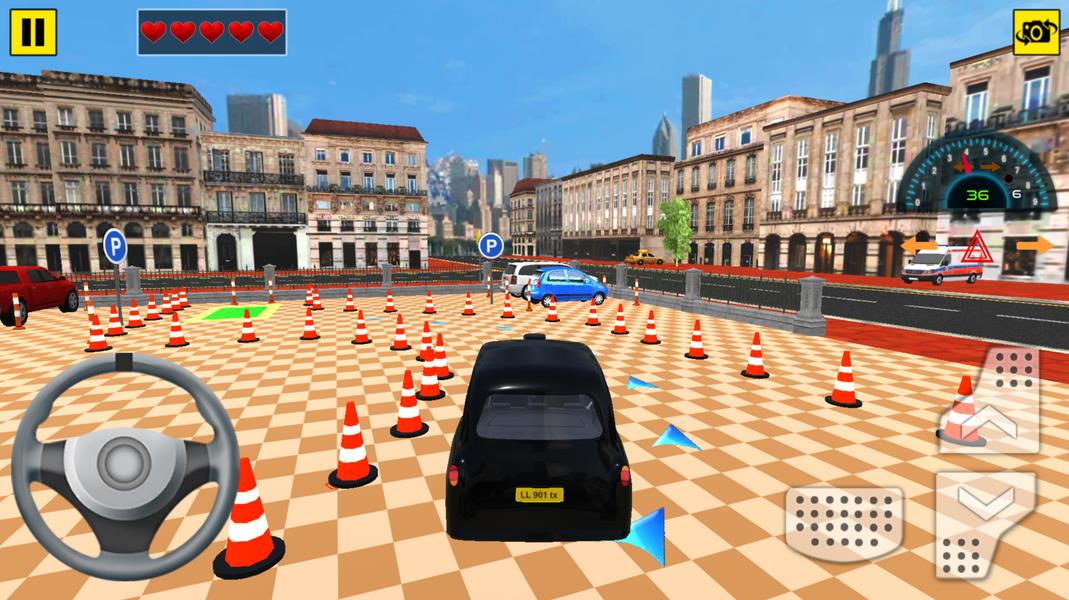 City Taxi Driving Sim 2020 Schermafbeelding 0