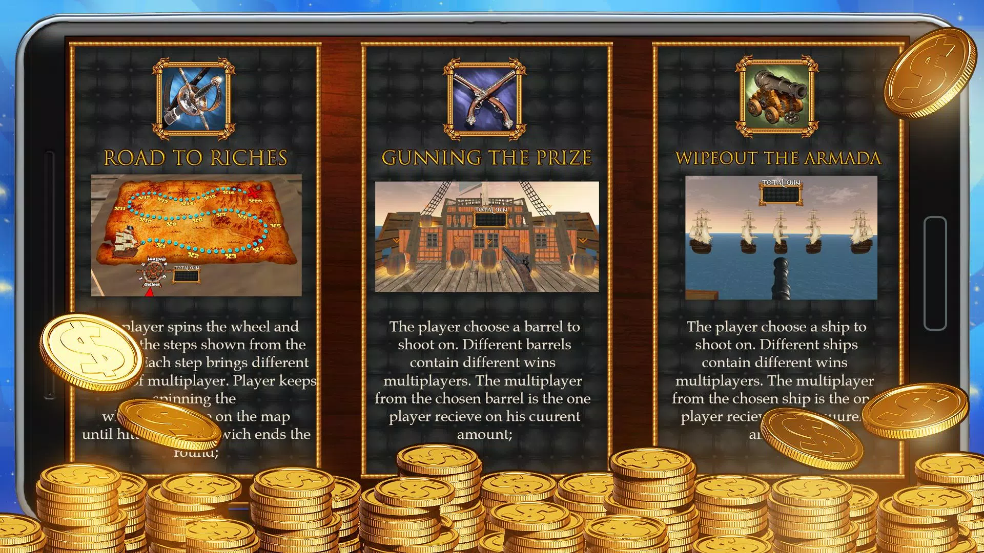 Pirate Slots: VR Slot Machine Screenshot 3