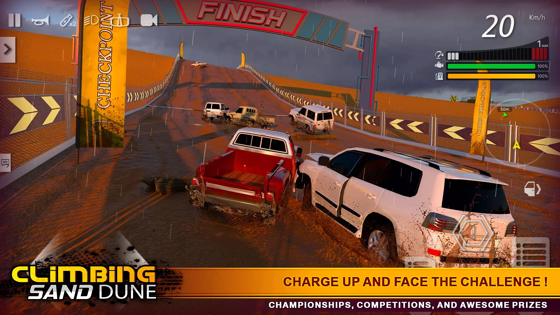 Climbing Sand Dune OFFROAD Captura de pantalla 2