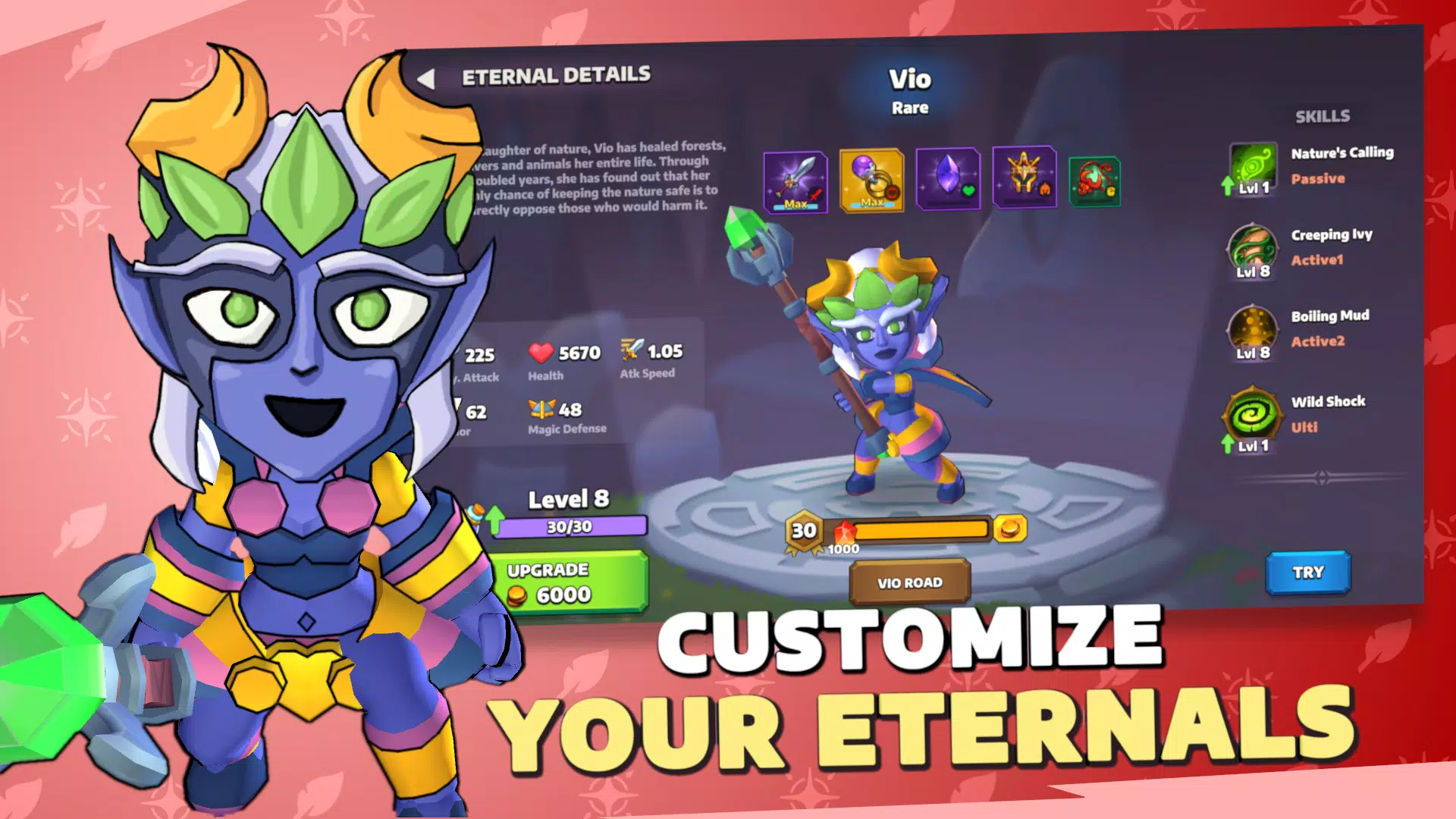 Arena of Eternals: Online PvP Captura de tela 3