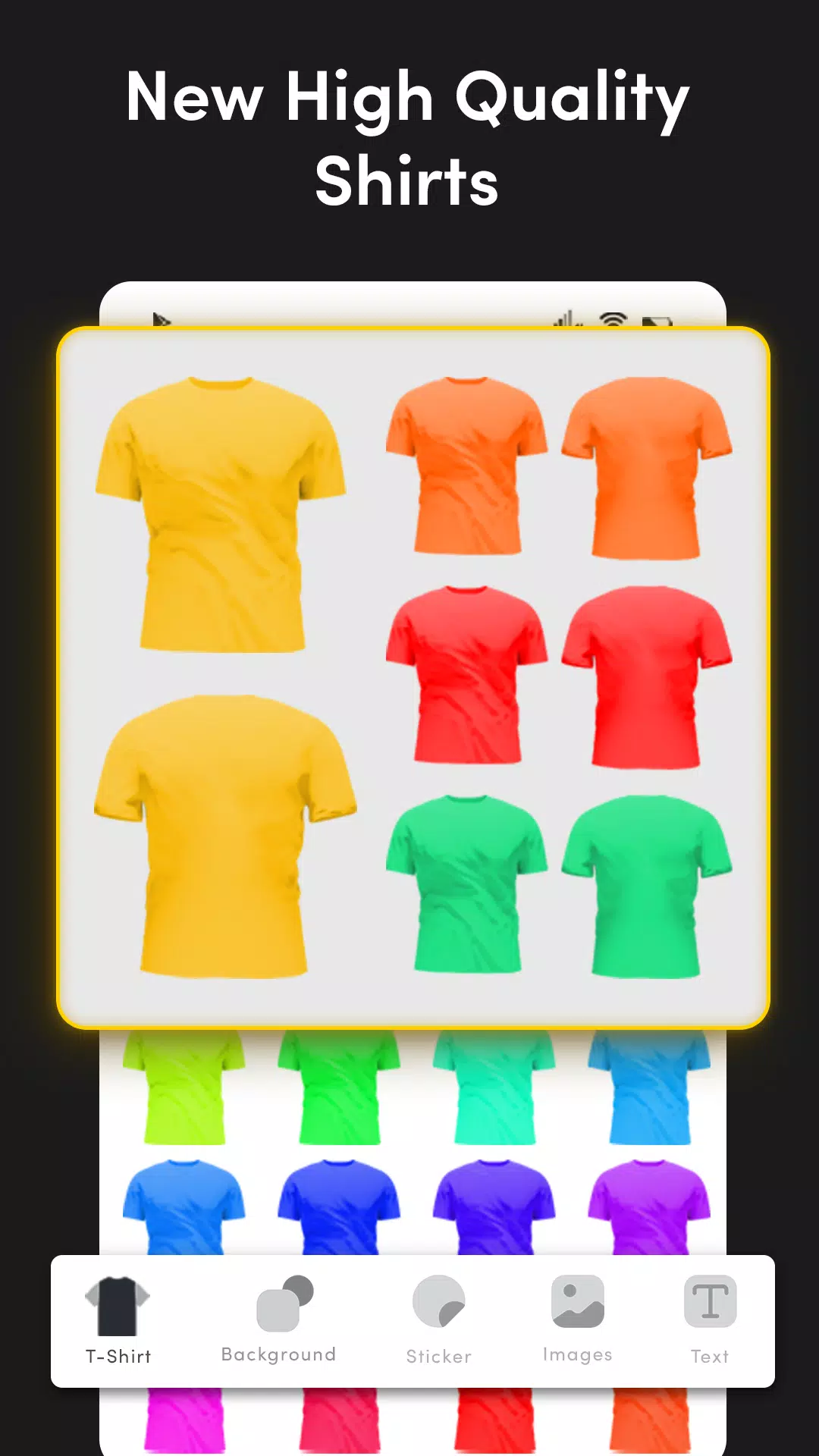 T Shirt Design Maker – YoShirt স্ক্রিনশট 2