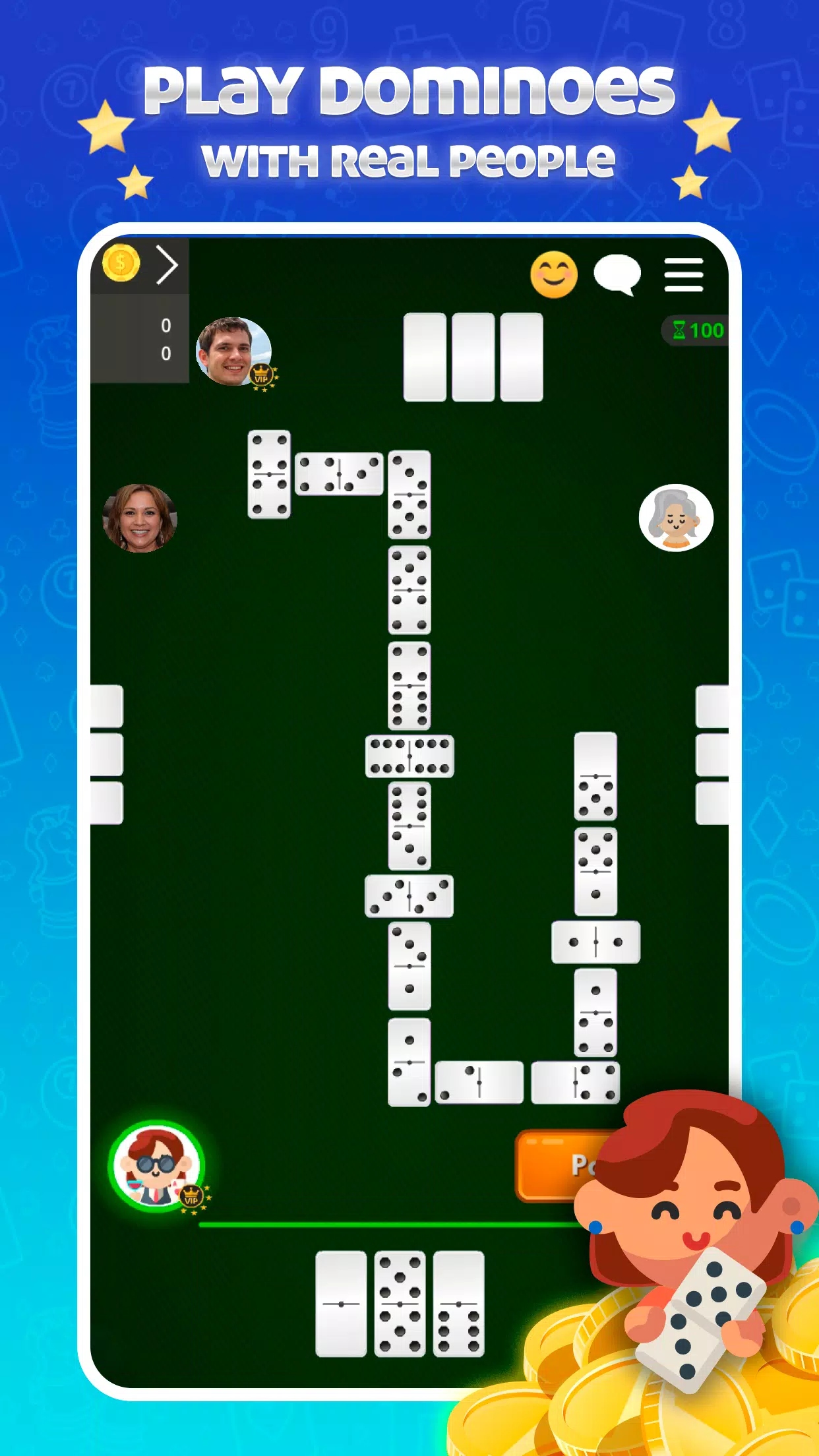 Dominoes Online - Classic Game应用截图第0张