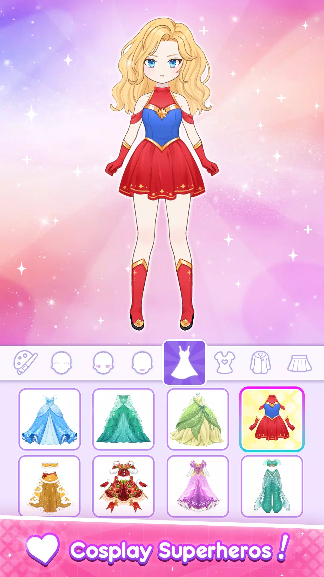 Anime Dress Up - Doll Dress Up 螢幕截圖 0