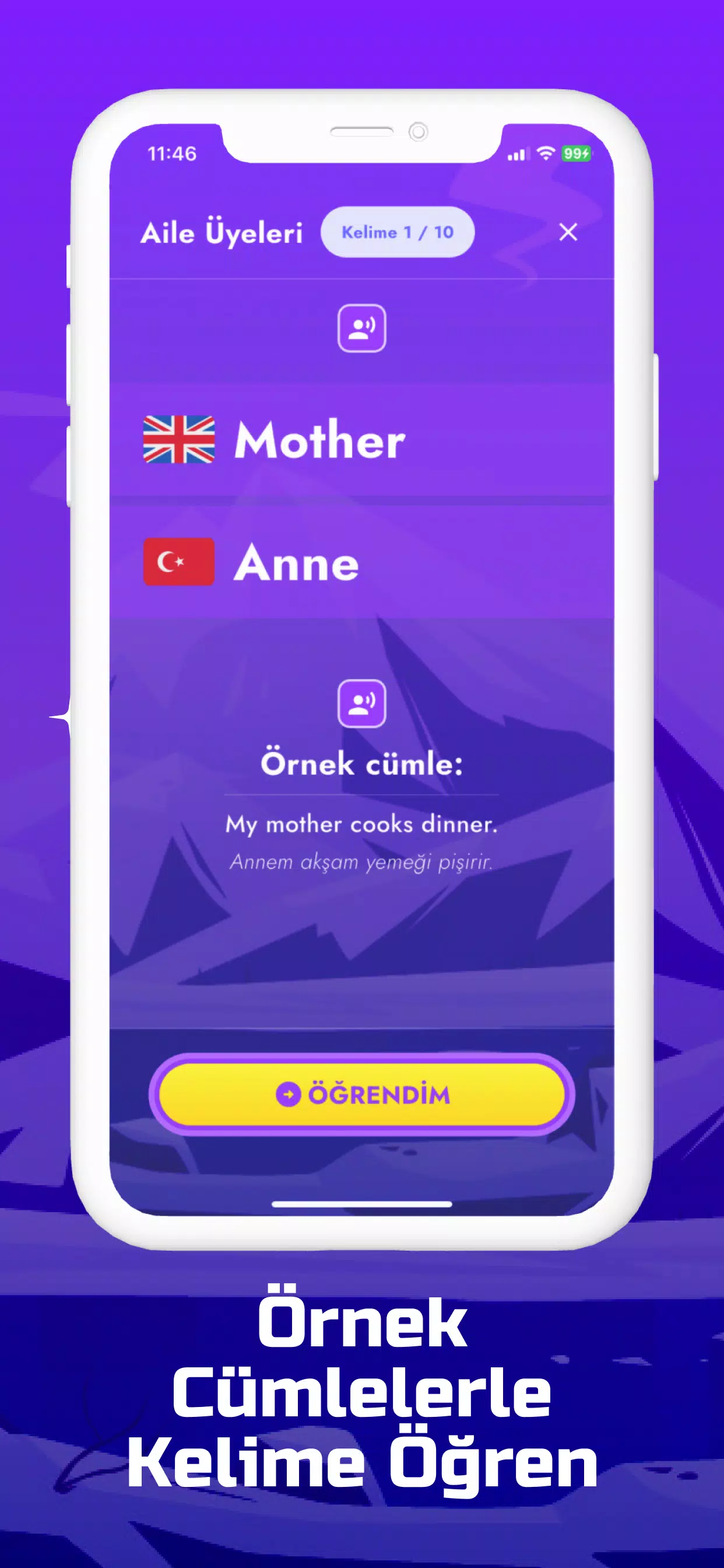 Quizlingo - İngilizce Öğren Schermafbeelding 1