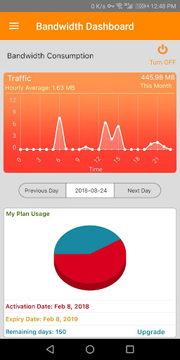 IZONE APP VPN スクリーンショット 1