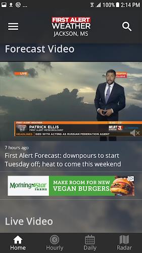 First Alert Weather 螢幕截圖 1