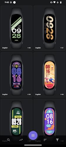 Mi Band 8 Watch Faces 螢幕截圖 1