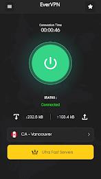 EverVPN - Secure and Fast VPN 螢幕截圖 1